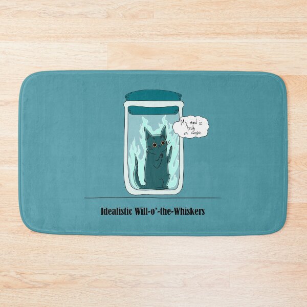 Item preview, Idealistic Will-o'-the-Whiskers designed and sold by BeeHappyShop.