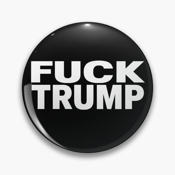Anti-Trump Deadpool F*ck Trump Button/Pin 