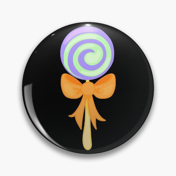 Item preview, pastel green and purple halloween swirl lolly designed and sold by prismatic paper co.