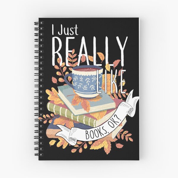 Item preview, I Just Really Like Books, OK? designed and sold by Clara Hollins.