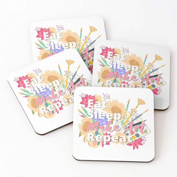 Item preview, Eat, Sleep, Make Art, Repeat designed and sold by MandyRosko.