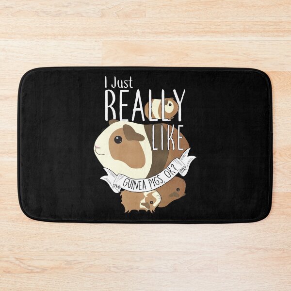 Item preview, I Just Really Like Guinea Pigs, OK? designed and sold by Clara Hollins.