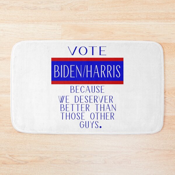 Item preview, Wacky & Fun “VOTE BIDEN/HARRIS BECAUSE WE DESERVE BETTER THAN THOSE GUYS.”  Apparel & Accessories designed and sold by Joanenices.