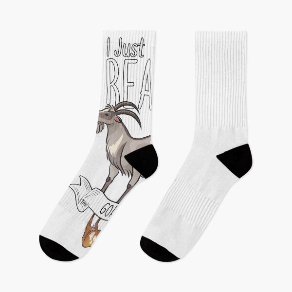 Item preview, I Just Really Like Goats, OK? designed and sold by Clara Hollins.