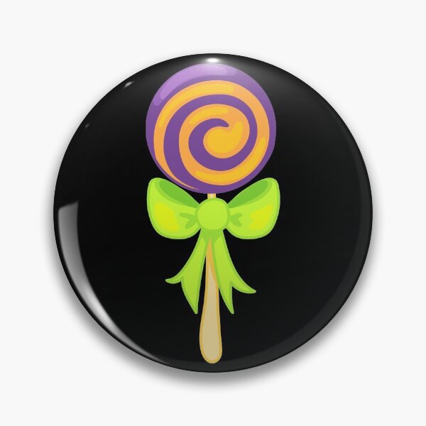 Item preview, green and purple halloween swirl lolly designed and sold by prismatic paper co.
