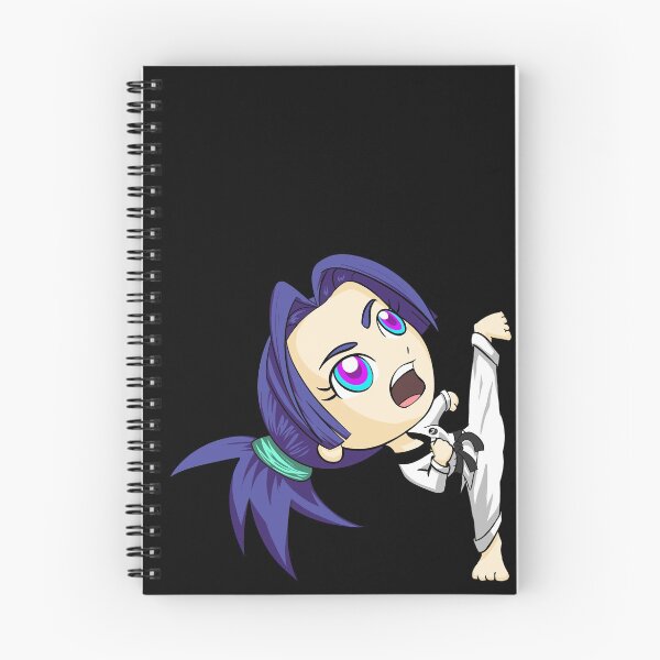 Item preview, Kiya, side kick - Martial Arts Chibi designed and sold by TnKconcepts.
