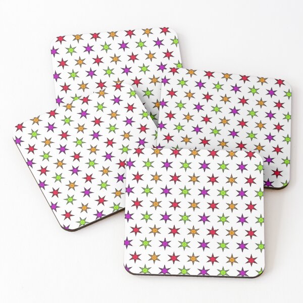 Item preview, multicolor mechanical star design white background designed and sold by Stéphane  Thirion.