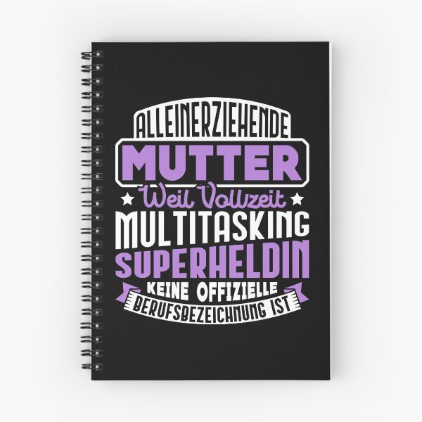 Item preview, Multitasking Mom Mami Alleinerziehende Mutter Single Mama Purple Muttertag designed and sold by VollLaser.