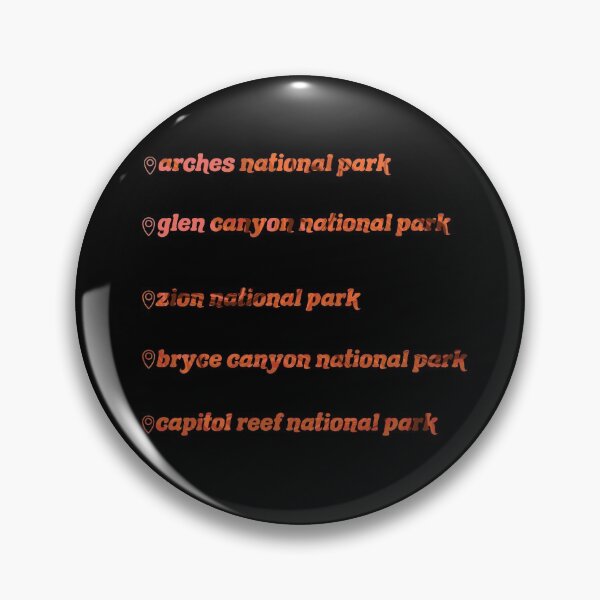 Item preview, Utah National Parks sticker pack  designed and sold by buckal.