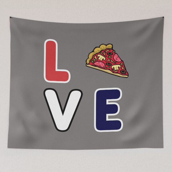 Item preview, Pizza Love, Mozzarella Pepperoni Pizzeria Pie. designed and sold by MAXXEXCHANGE.