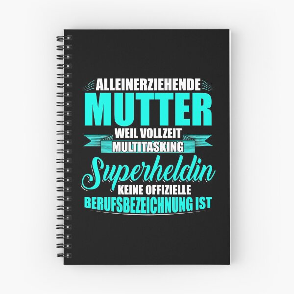 Aperçu de l'œuvre Multitasking Superheldin Alleinerziehende Mutter Blue Mami Mama Muttertag créée et vendue par VollLaser.