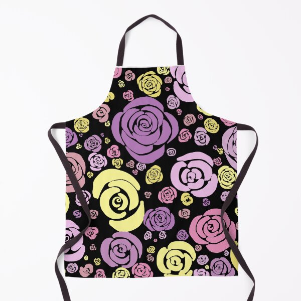 Item preview, Stylized Roses on a Black Background designed and sold by ArtbyLinnea.
