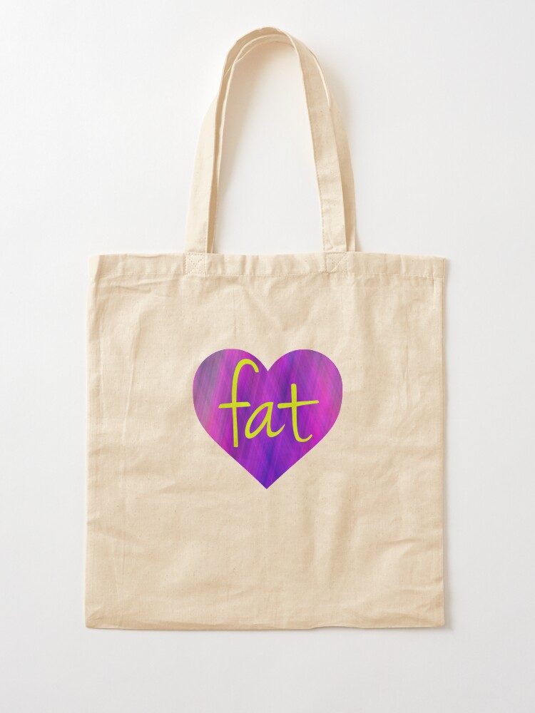 Alternate view of Love Fat - fat positive, fat activism, BoPo Tote Bag
