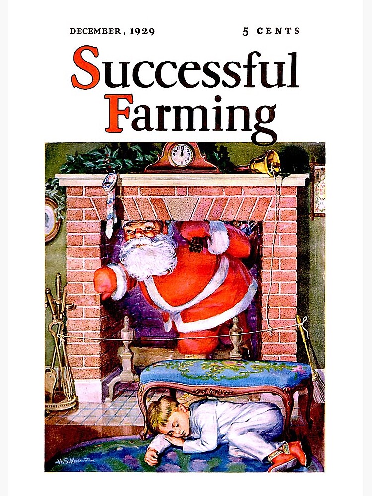 Thumbnail 2 of 2, Greeting Card, Vintage Successful Farming Magazine Cover (1929) designed and sold by douglasewelch.