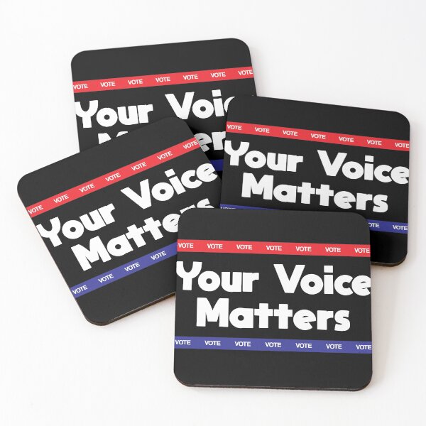 Item preview, Your Voice Matters - Vote T-shirt, sticker, hoodie designed and sold by Eddyed.