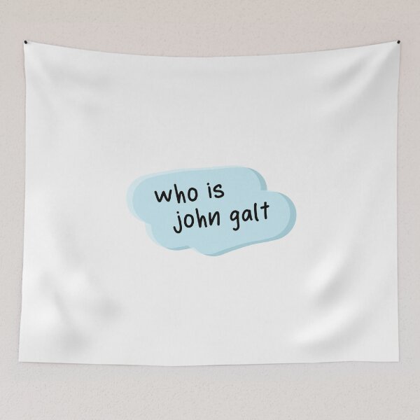 Item preview, Who is John Galt designed and sold by dobiegerl.