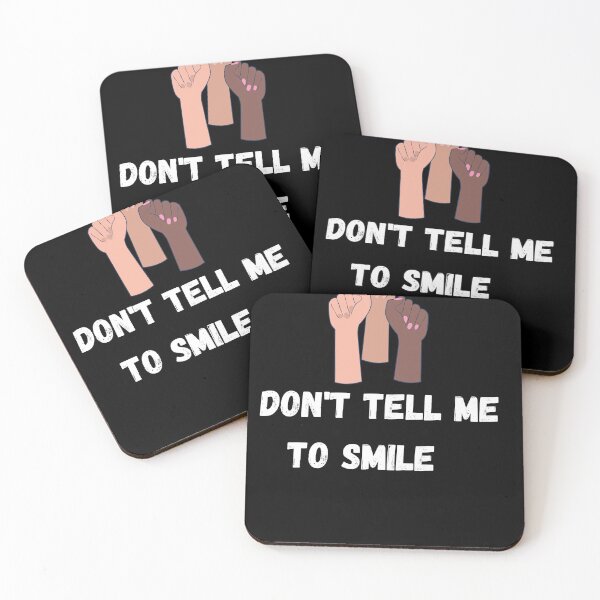 Item preview, Don't Tell Me To Smile Feminist Gift   designed and sold by inmyzone.