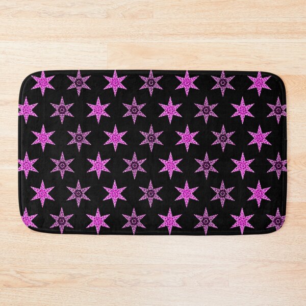Item preview, star flower rose black background design designed and sold by Stéphane  Thirion.