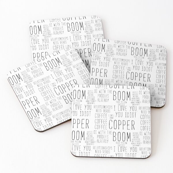 Item preview, Coffee Coffee Coffee, Cooper Boom, Sticker Pack designed and sold by Sunny Collections.
