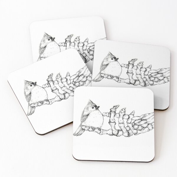 Item preview, Titmouse and friend designed and sold by rebekahwilcken.