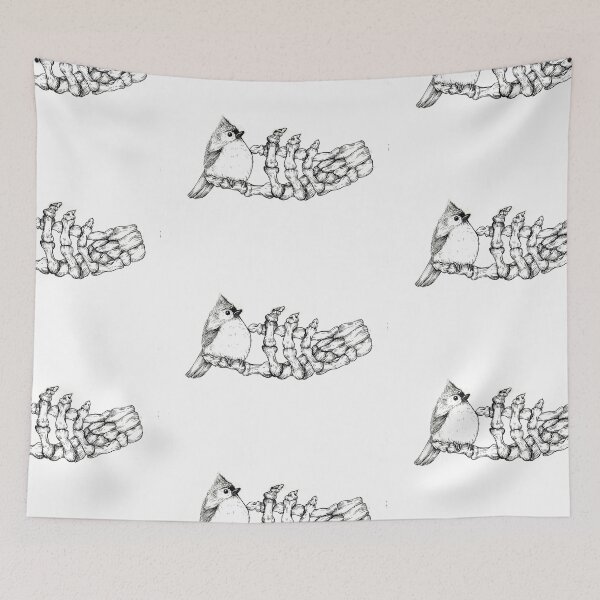 Item preview, Titmouse and friend designed and sold by rebekahwilcken.