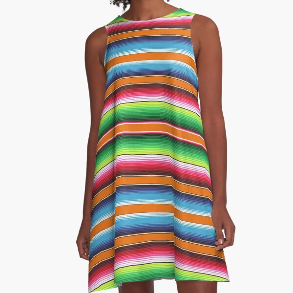 Mexican blanket outlet dress