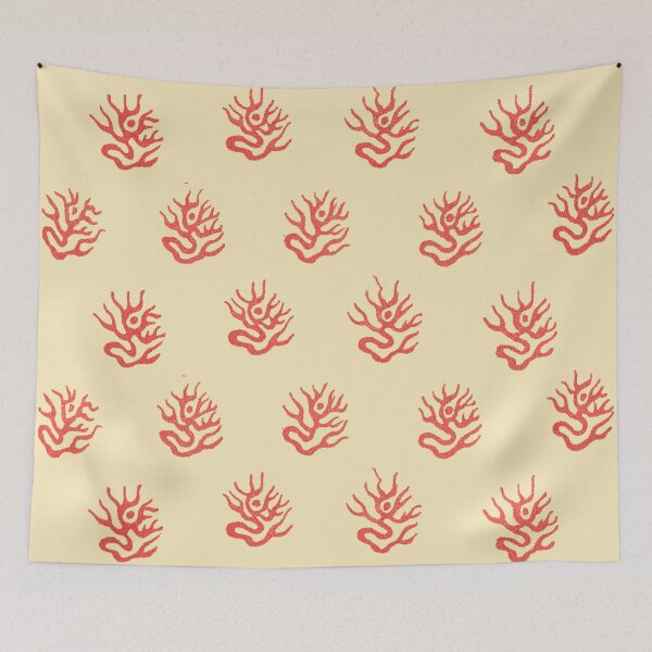 Item preview, Red Coral Pattern - Vintage Japanese Illustration designed and sold by elevens.