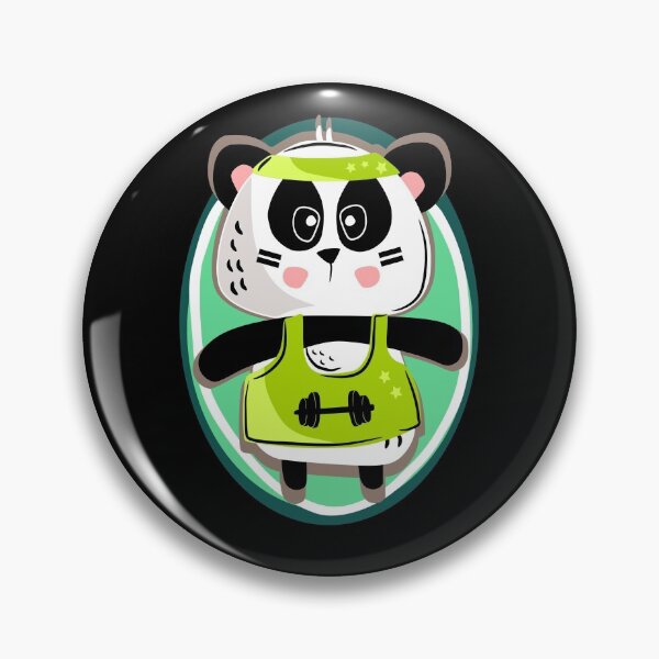 Item preview, Sporty panda bear designed and sold by Schniesel.
