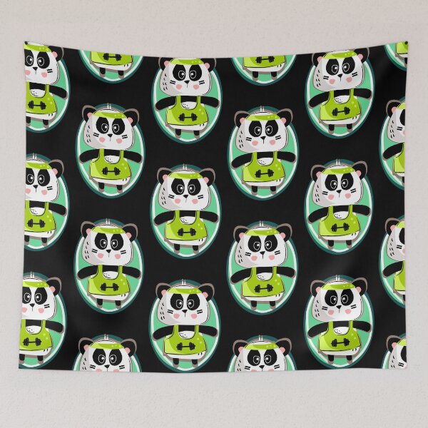 Item preview, Sporty panda bear designed and sold by Schniesel.