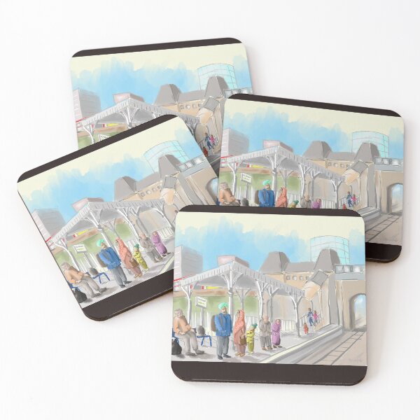 Item preview, Southall Station  designed and sold by Sukhpal Grewal Ethnic Art.