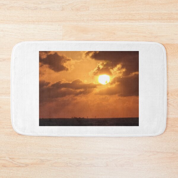 Item preview, Sunset on the jeju  island sea in Korea designed and sold by human8891.