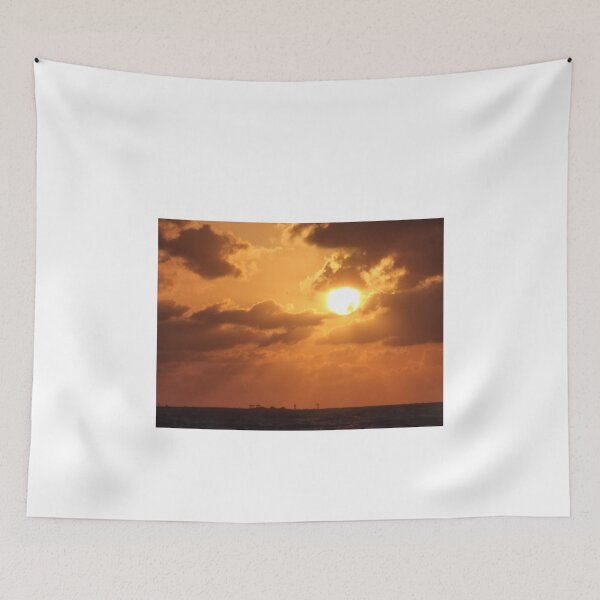Item preview, Sunset on the jeju  island sea in Korea designed and sold by human8891.