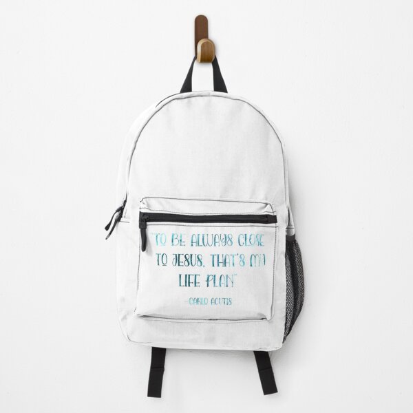 Item preview, Carlo Acutis Quote - To Be Always Close To Jesus That's My Life Plan designed and sold by JaneApril.