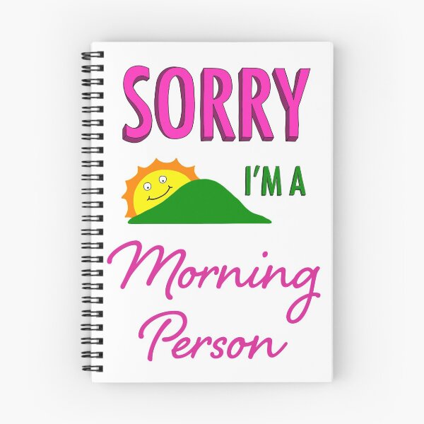 Item preview, Sorry, I'm A Morning Person designed and sold by KittyByrne.