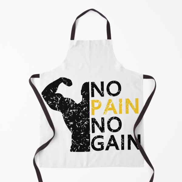 Item preview, Gym Quotes No Pain No Gain Super Workout designed and sold by creativeMOW.