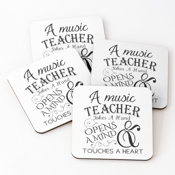 Item preview, A music teacher takes a hand opens a mind & touches a heart designed and sold by della95.