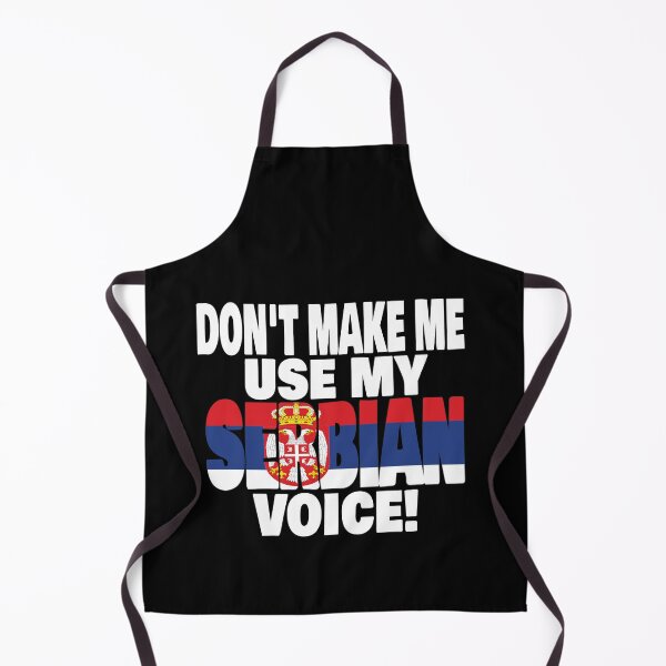 Item preview, I'm Not Yelling I'm Serbian Flag T shirt Merch designed and sold by PRINTS2HOT.