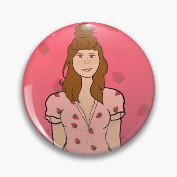 Item preview, Leah Burke In The Strawberry Dress designed and sold by luxeartt.