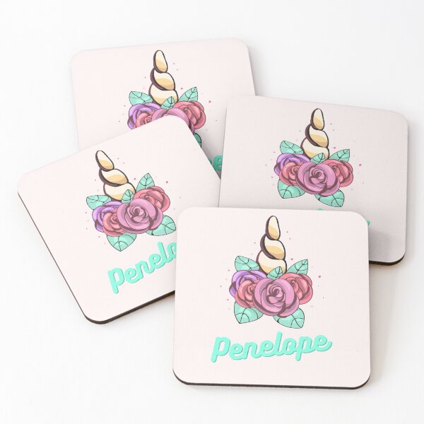 Item preview, Lovely Unicorn - Penelope name designed and sold by piastrelli.