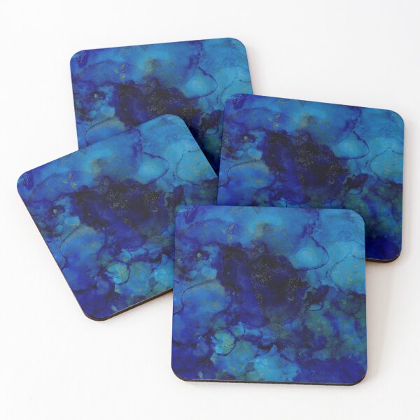 Item preview, Deep Blue Trip Alcohol Ink designed and sold by STEPHANIE BELLO.