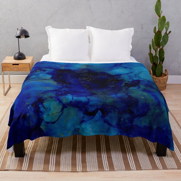 Item preview, Deep Blue Trip Alcohol Ink designed and sold by STEPHANIE BELLO.