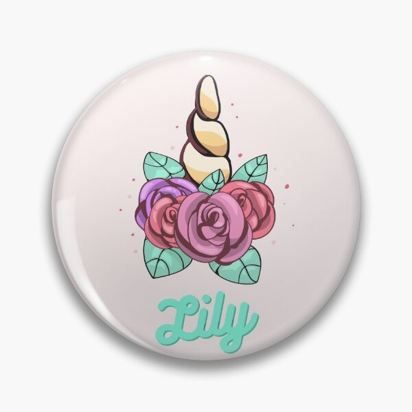 Item preview, Lovely Unicorn - Lily name designed and sold by piastrelli.