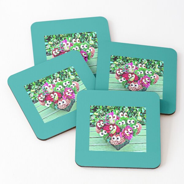 Item preview, Flower Buddies Party designed and sold by deboraeastcott.