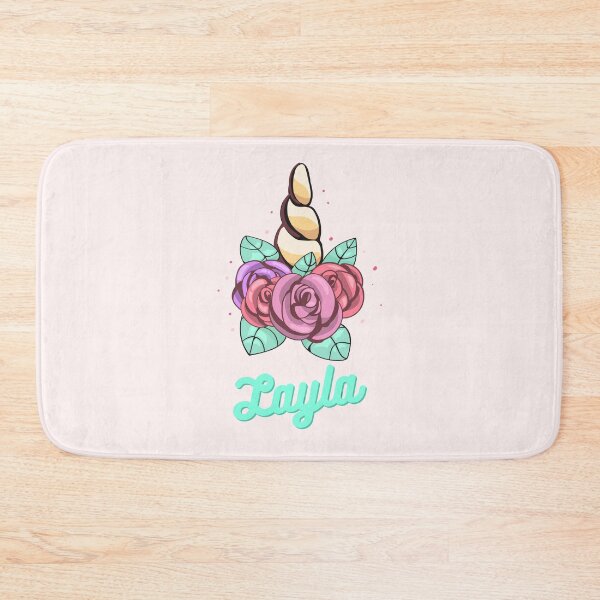 Item preview, Lovely Unicorn - Layla name designed and sold by piastrelli.
