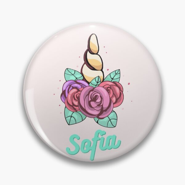 Item preview, Lovely Unicorn - Sofia name designed and sold by piastrelli.