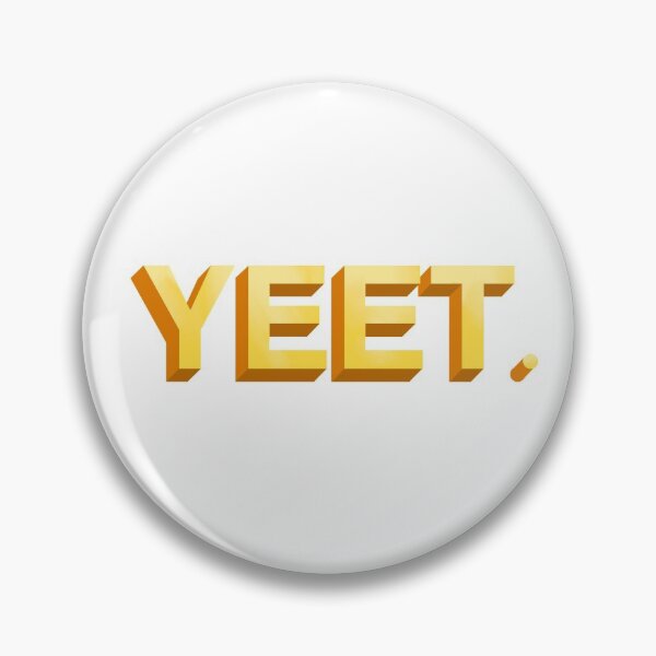 Item preview, the golden YEET . designed and sold by PeacePlanet.