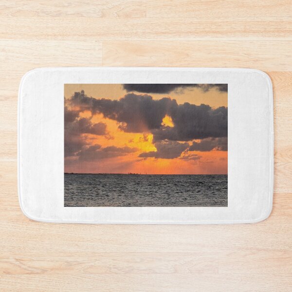 Item preview, Sunset on the jeju  island sea in Korea designed and sold by human8891.