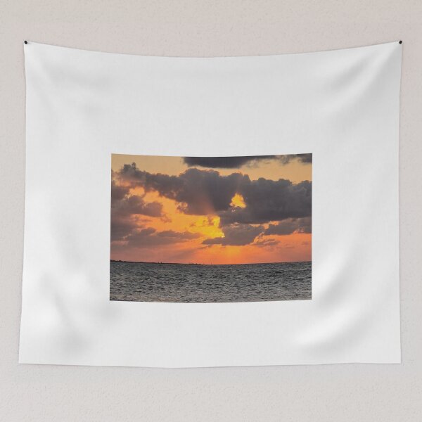 Item preview, Sunset on the jeju  island sea in Korea designed and sold by human8891.