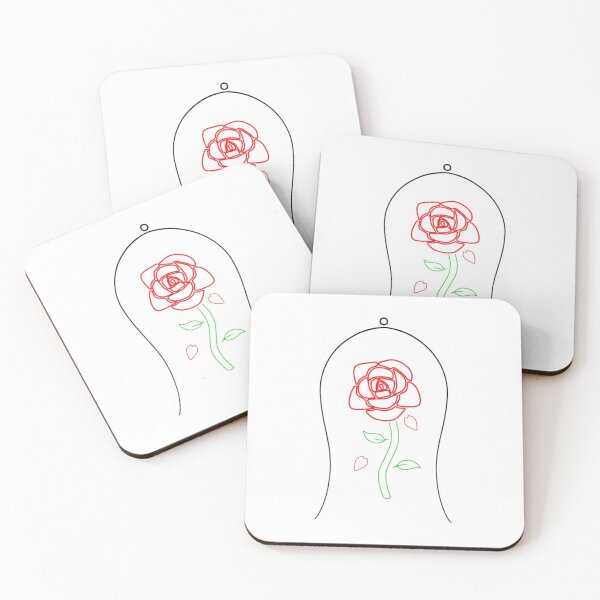 Item preview, Beauty and the Beast Rose (White) designed and sold by Kris-Creations.