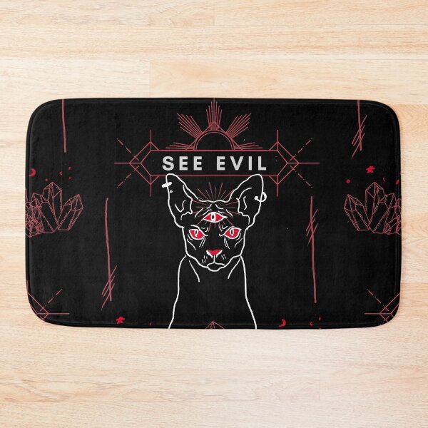 Item preview, Evil Sphynx Cat  designed and sold by luchik-and-co.